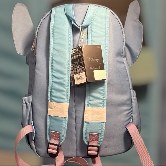 NWT Disney Loungefly Lilo & Stitch Clutching Heart Backpack Full Size Cosplay - Picture 4 of 8